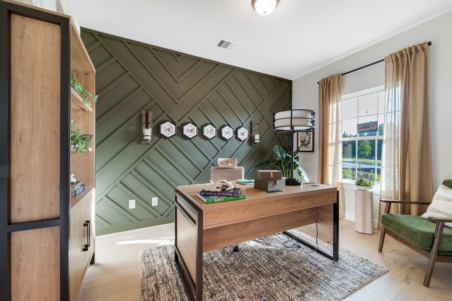 Furnished interior in a model home at The Reserve at Huntsville in Huntsville (Image 4).