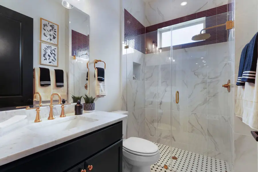 Furnished interior in a model home at Davis Ranch in San Antonio (Image 3).