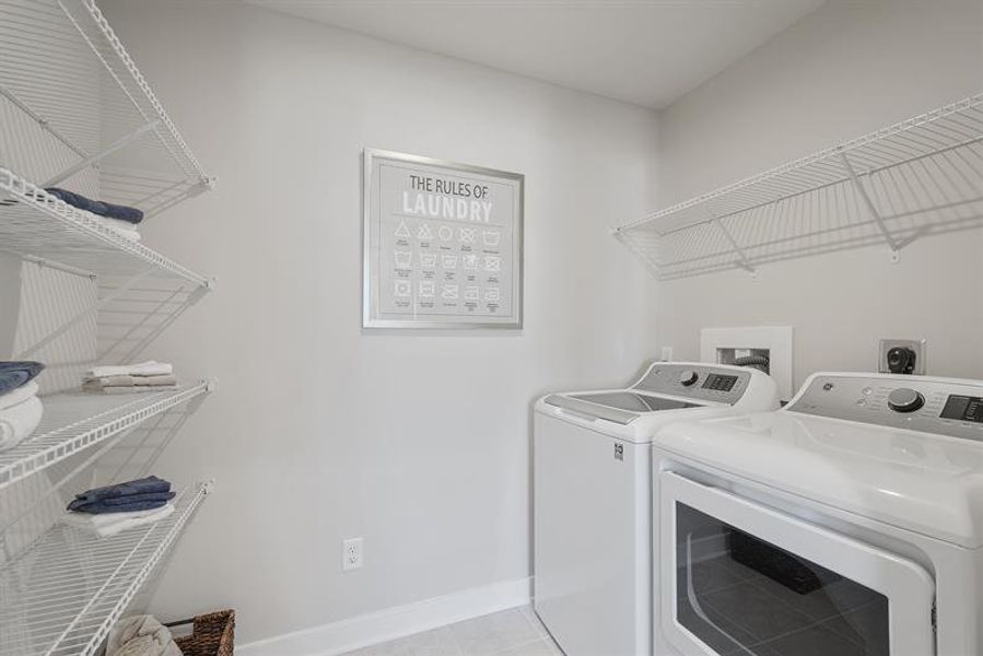 BEDROOM-LEVEL LAUNDRY ROOMS MAKE WASH DAY SIMPLE AND STRESS-FREE