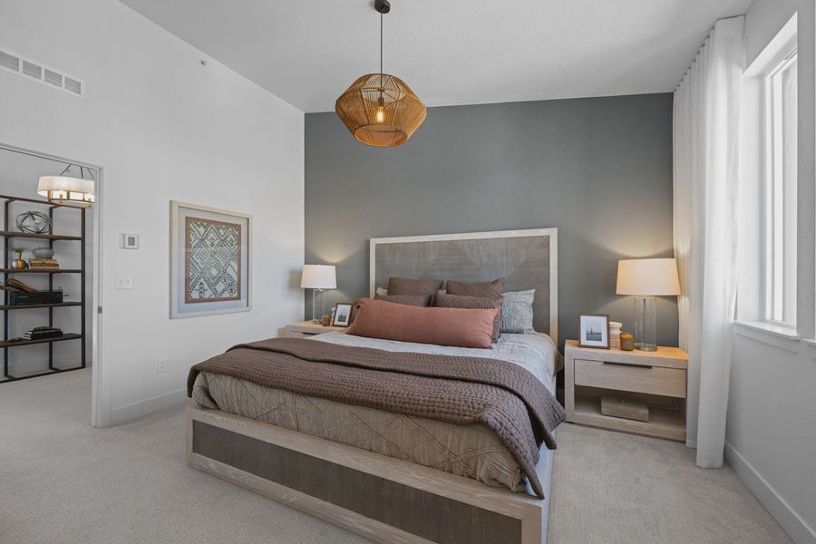 Furnished interior in a model home at Westminster Station in Westminster (Image 23). Furnished interior in a model home at Westminster Station in Westminster (Image 23).