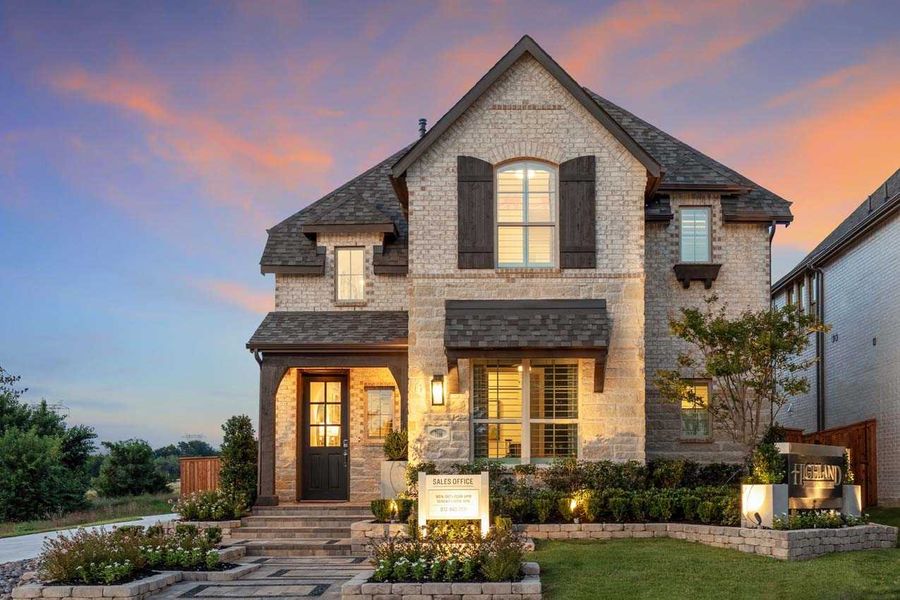 Front exterior of a home in the Aster Park: 40ft. lots community, located in McKinney, TX (Image 2).