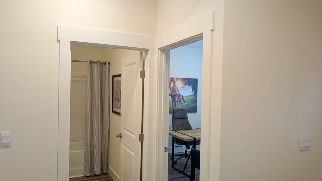 Furnished interior in a model home at Saint Andrews Garth in Kingsport (Image 28).