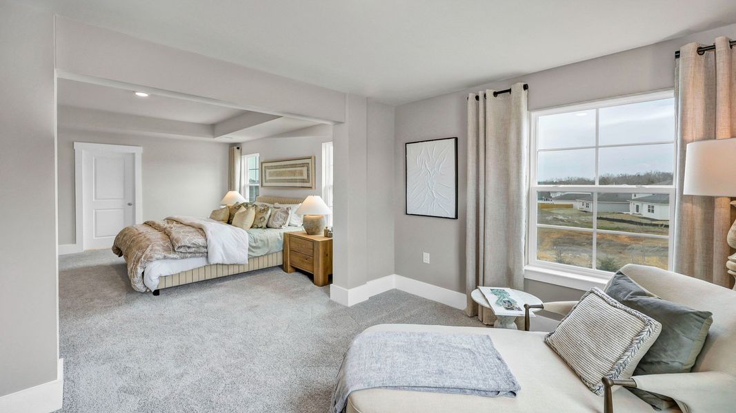 Furnished interior in a model home at Livingston Woods in Irmo (Image 41). Furnished interior in a model home at Livingston Woods in Irmo (Image 41).