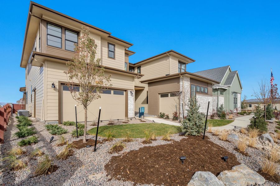 Exterior details of a home in RainDance, Windsor (Image 7).