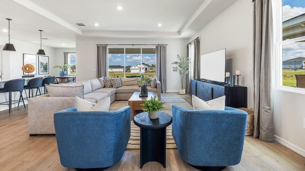 Furnished interior in a model home at Legacy Preserve in Parrish (Image 20). Furnished interior in a model home at Legacy Preserve in Parrish (Image 20).