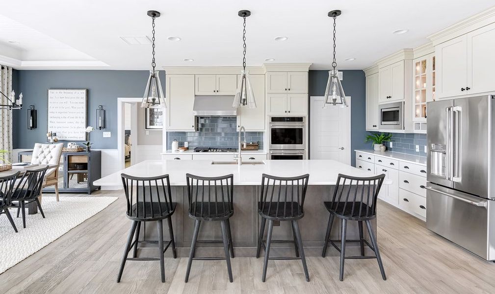 Furnished interior in a model home at Norman Ridge in Hendersonville (Image 11). Furnished interior in a model home at Norman Ridge in Hendersonville (Image 11).