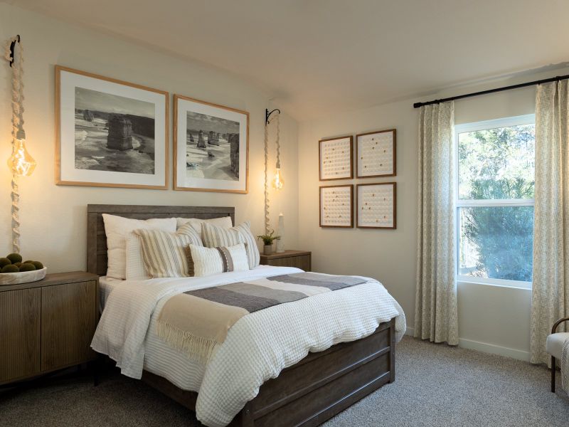 Secondary bedrooms are flexible for your changing needs.