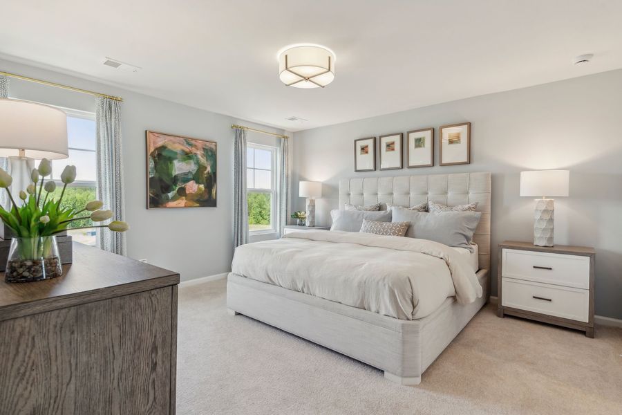 Peaceful, spacious primary bedrooms that feel like a true retreat