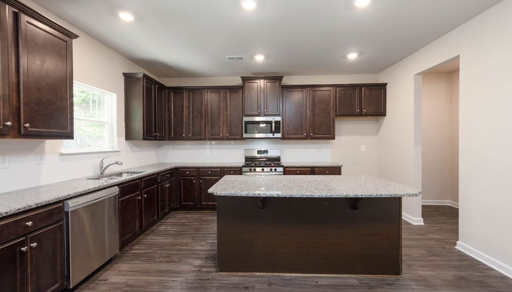 Furnished interior in a model home at Westbury in Griffin (Image 27).