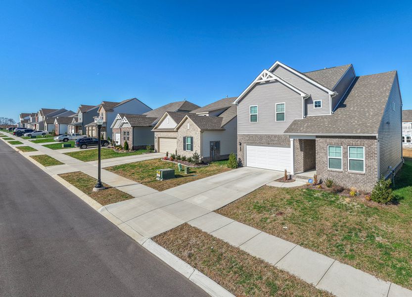 Front exterior of a home in the Langford Farms community, located in Gallatin, TN (Image 17).