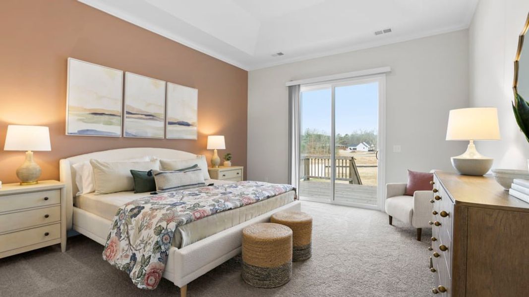 Furnished interior in a model home at Alder Pond in Campobello (Image 22). Furnished interior in a model home at Alder Pond in Campobello (Image 22).