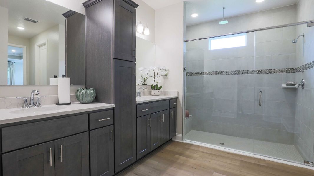 Furnished interior in a model home at Sorrento & Mount Dora in Mount Plymouth (Image 6).