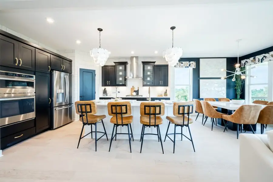 Furnished interior in a model home at Leeland Farms in Fuquay Varina (Image 31).