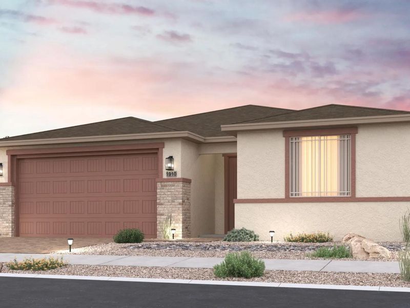 Front exterior of a home in the North Ridge at Pronghorn Ranch community, located in Prescott Valley, AZ (Image 12). Front exterior of a home in the North Ridge at Pronghorn Ranch community, located in Prescott Valley, AZ (Image 12).