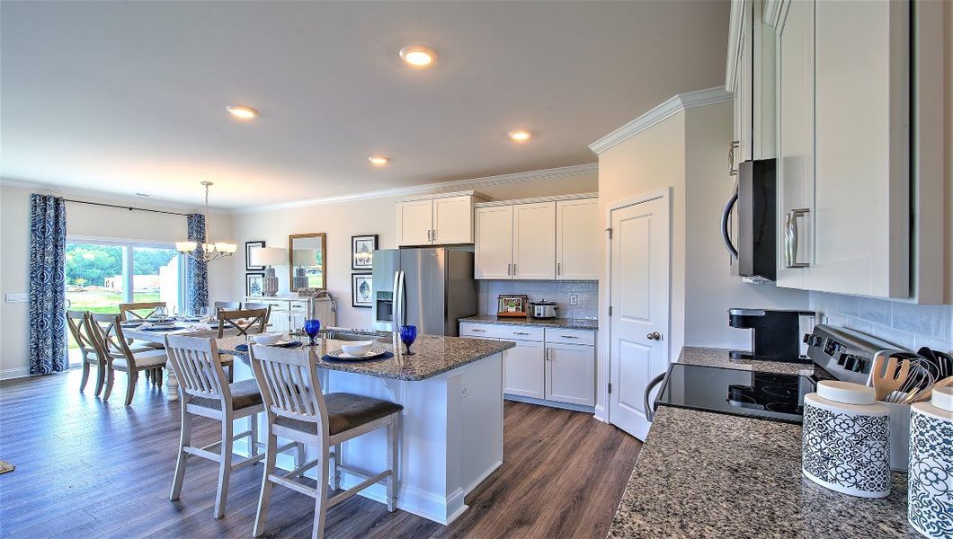 Furnished interior in a model home at The Townes at Stonecrest in Hendersonville (Image 5). Furnished interior in a model home at The Townes at Stonecrest in Hendersonville (Image 5).