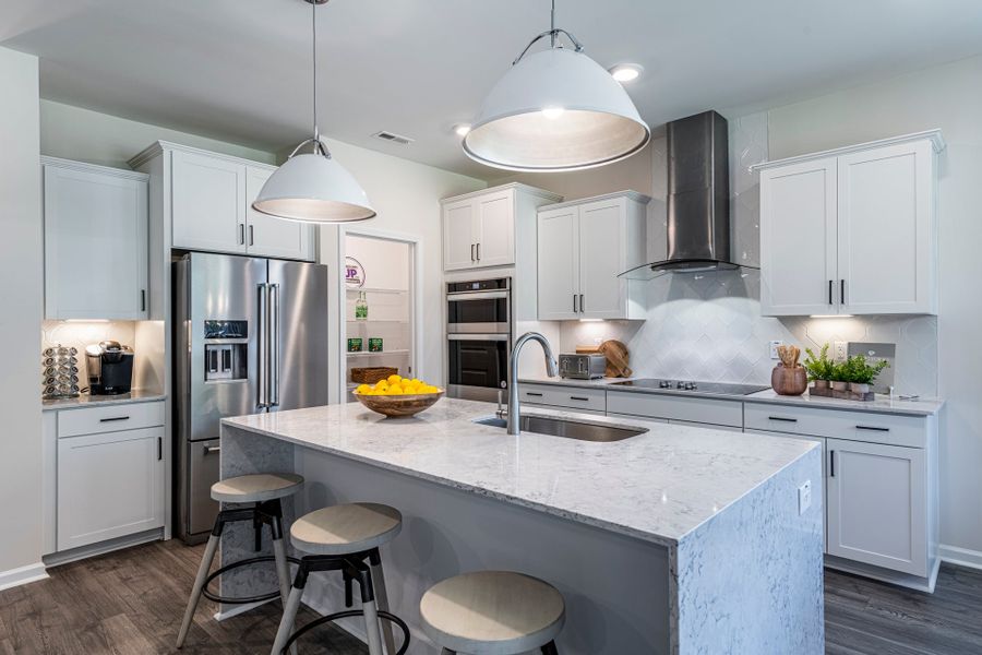 Furnished interior in a model home at Legacy Lakes in Aberdeen (Image 25).