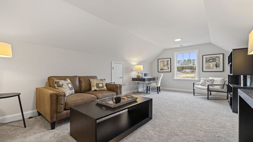 Furnished interior in a model home at Briargate in Fountain Inn (Image 23).