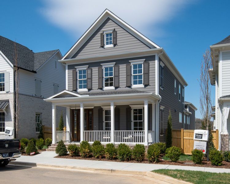 Front exterior of a home in the SouthVale community, located in Franklin, TN (Image 2).
