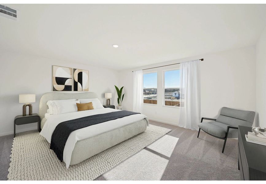 Furnished interior in a model home at Ashland in Angleton (Image 5). Furnished interior in a model home at Ashland in Angleton (Image 5).