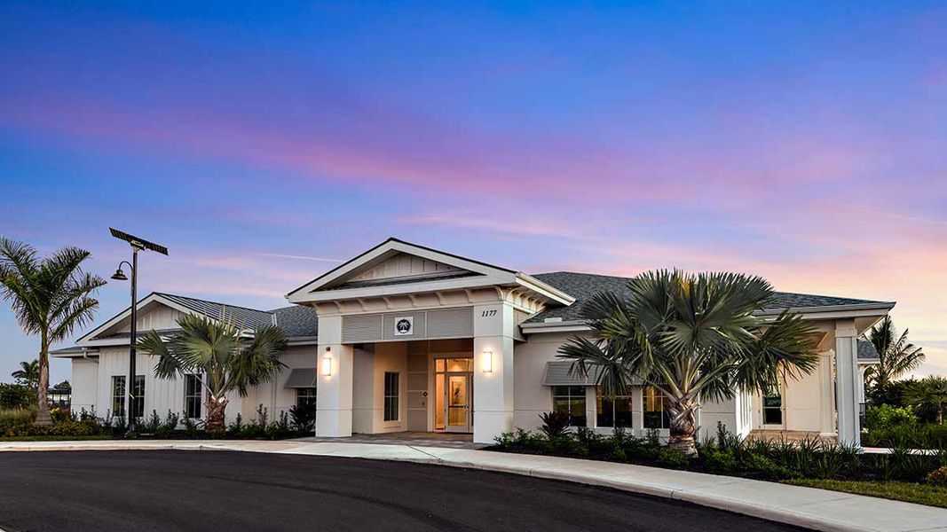 Front exterior of a home in the The Cove at West Port community, located in Port Charlotte, FL (Image 2). Front exterior of a home in the The Cove at West Port community, located in Port Charlotte, FL (Image 2).