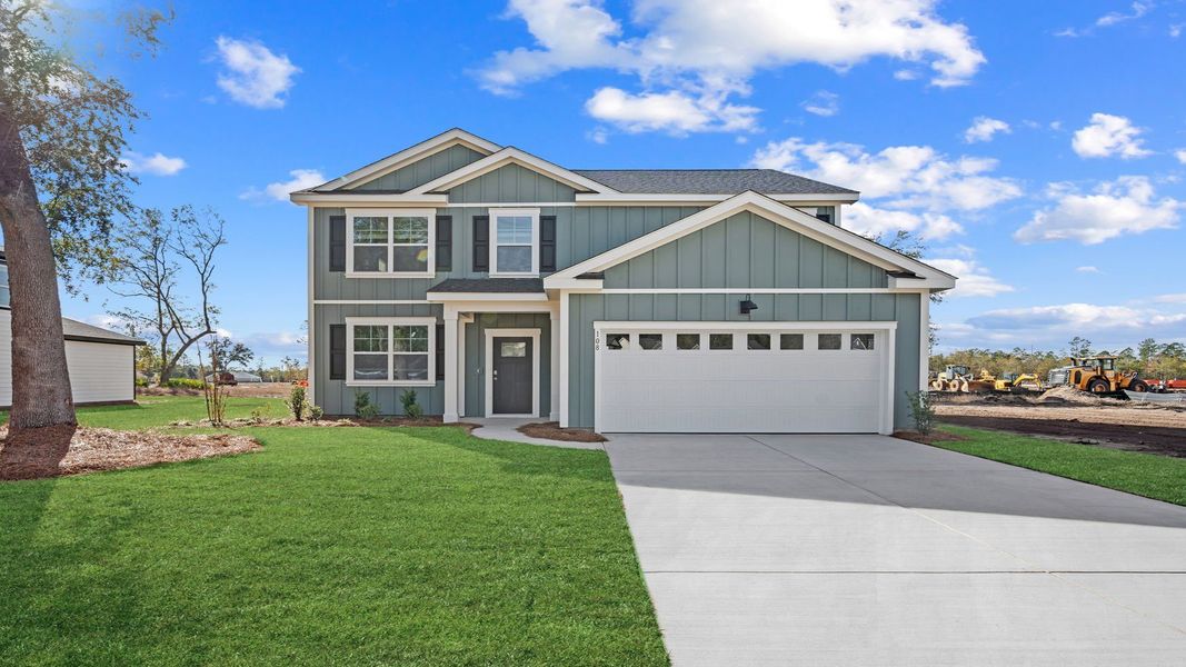 Front exterior of a home in the Laurel Grove community, located in Guyton, GA (Image 13).