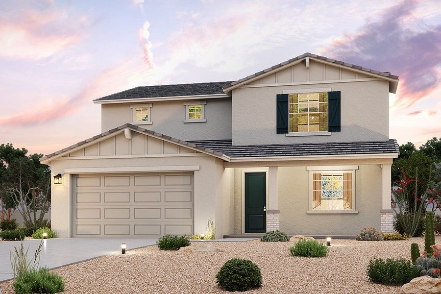 The Residence 2476 Elevation B at The Palms at Casa Vista