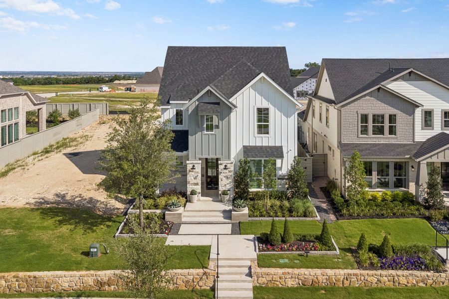 Stunning Exterior Elevation in Ramble by American Legend Homes Stunning Exterior Elevation in Ramble by American Legend Homes