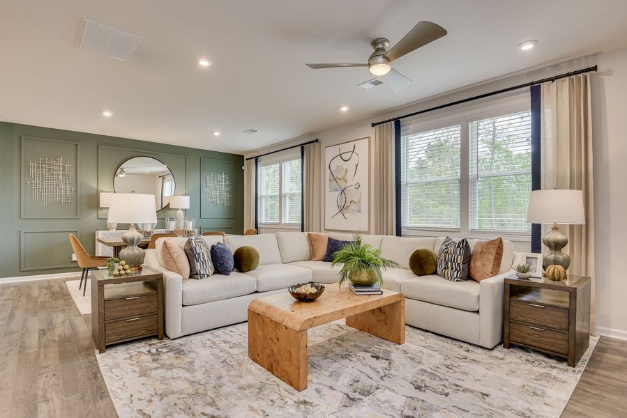 A cozy retreat with natural light and timeless design