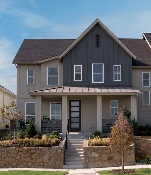 Front exterior of a home in the Harvest 35s community, located in Argyle, TX (Image 3).