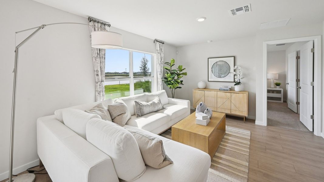 Furnished interior in a model home at Cape Coral Well & Septic in Cape Coral (Image 30).