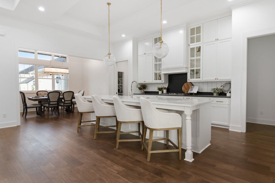 Furnished interior in a model home at Pebble Creek in College Station (Image 17). Furnished interior in a model home at Pebble Creek in College Station (Image 17).