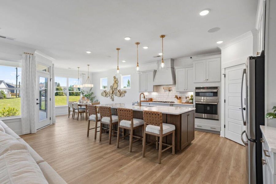 Furnished interior in a model home at Alexander Landing in Mint Hill (Image 37). Furnished interior in a model home at Alexander Landing in Mint Hill (Image 37).
