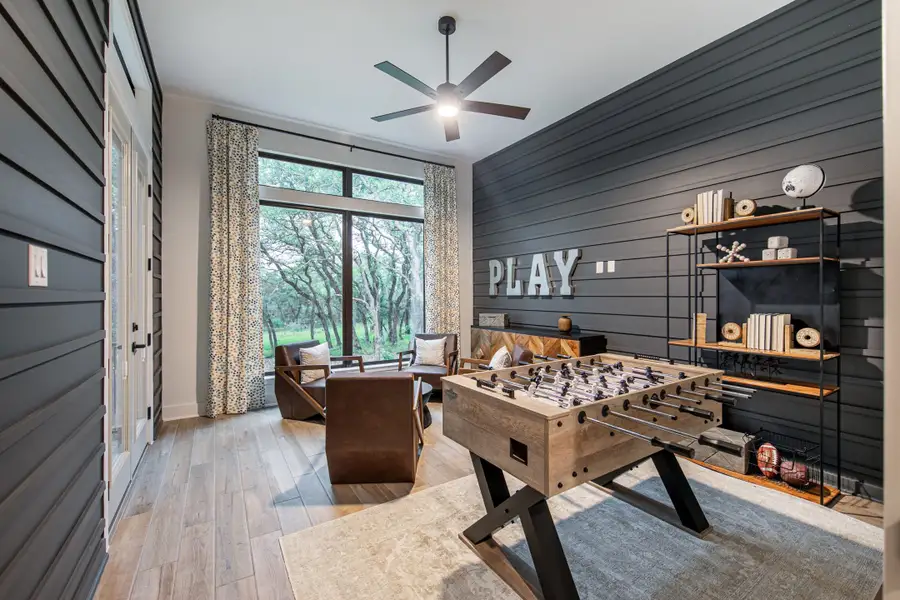 Furnished interior in a model home at Heimer Estates at Garden Ridge in San Antonio (Image 18).