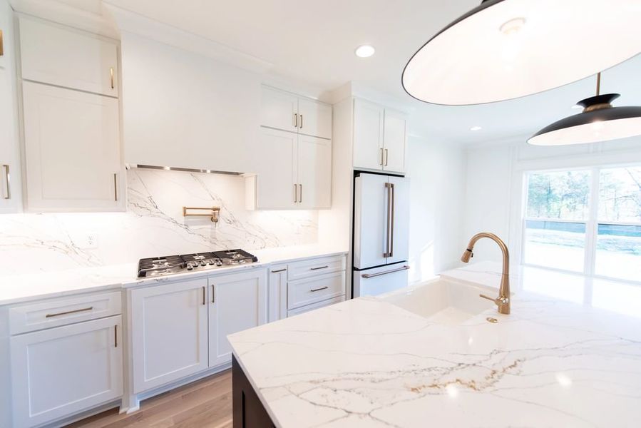 Furnished interior in a model home at Wright Farms in Mount Juliet (Image 6).