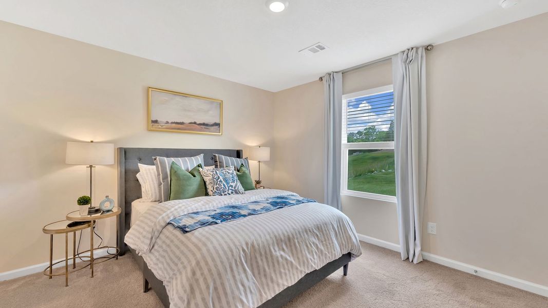 Furnished interior in a model home at Clearwater Springs in Johnson City (Image 10).