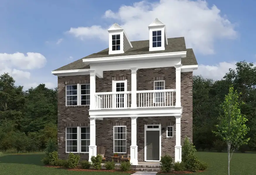 Front exterior of a home in the Promenade at Clari Park community, located in Murfreesboro, TN (Image 4).