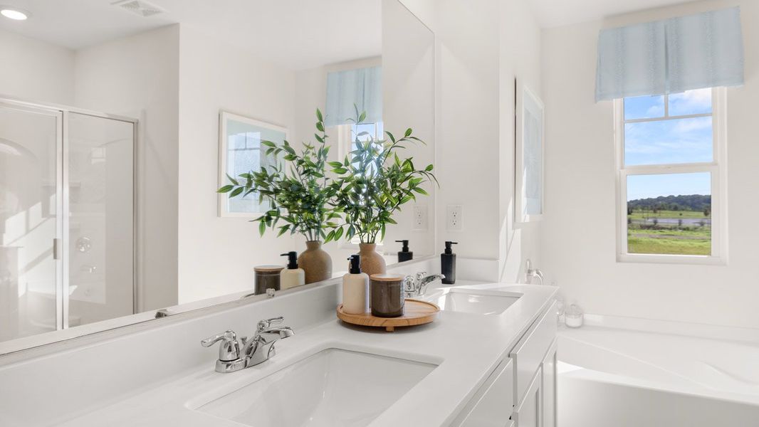 Close-up of interior finishes in a home at Preserve at Dove Creek, Statham (Image 23).