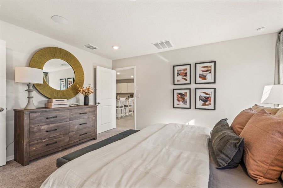 Furnished interior in a model home at Spring Hill in Spring Hill (Image 25).