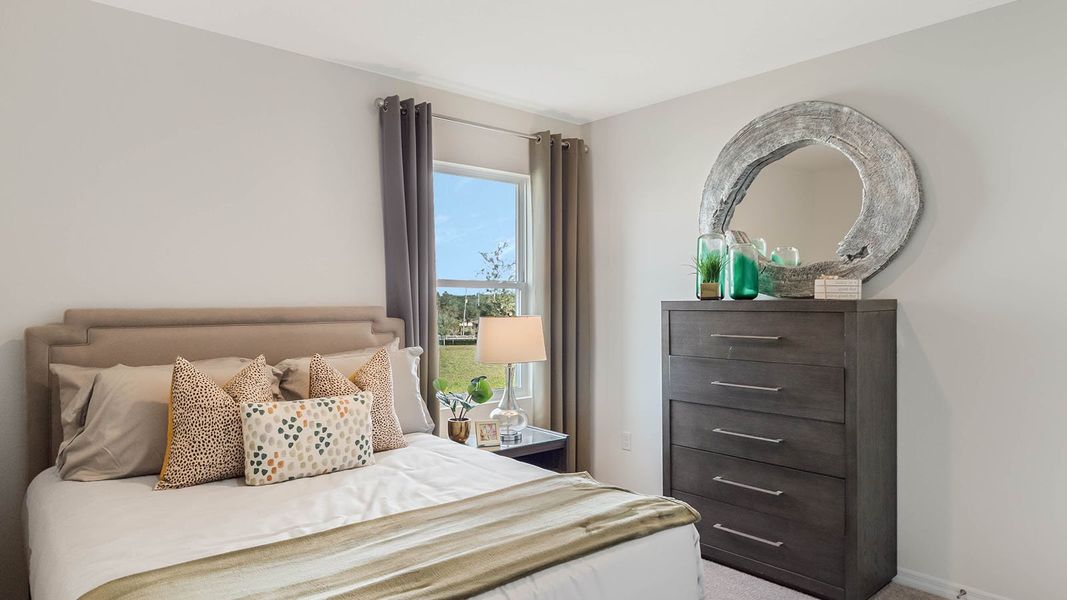 Furnished interior in a model home at Timberwalk in Mount Dora (Image 43).