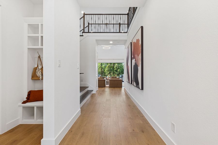 Plan 1640 Front Entry- Bella Casa Model Photo Plan 1640 Front Entry- Bella Casa Model Photo