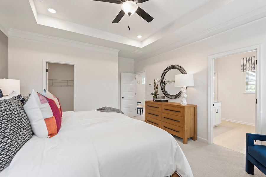 Furnished interior in a model home at Glendale Towns in Conyers (Image 80). Furnished interior in a model home at Glendale Towns in Conyers (Image 80).