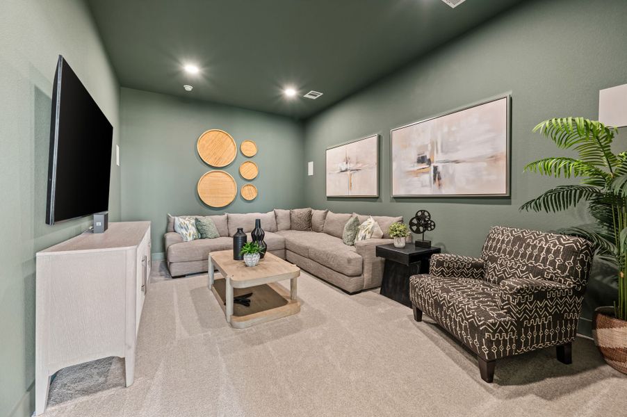 Furnished interior in a model home at NorthGlen in Haslet (Image 17). Furnished interior in a model home at NorthGlen in Haslet (Image 17).