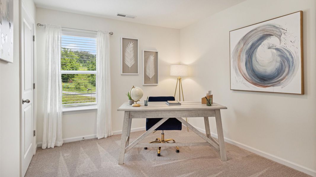 Furnished interior in a model home at Oak Hill in Vonore (Image 20).