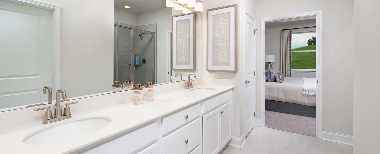 Furnished interior in a model home at Cane Ridge Single-Family in Antioch (Image 8).