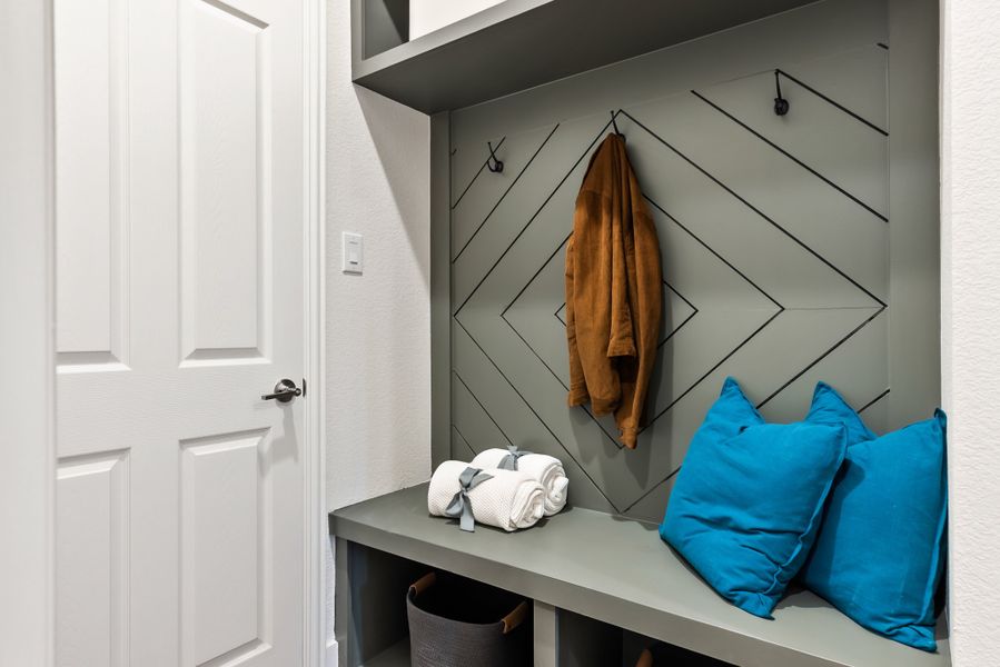 Furnished interior in a model home at Calhoun Acres in Azle (Image 25).