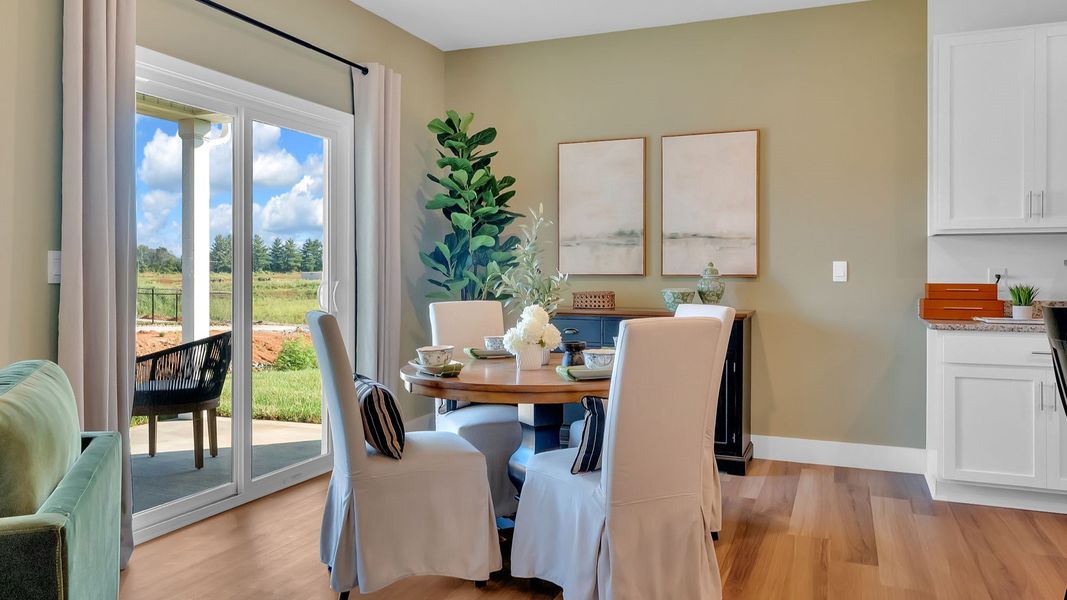 Furnished interior in a model home at Millstone Village in Morristown (Image 14).