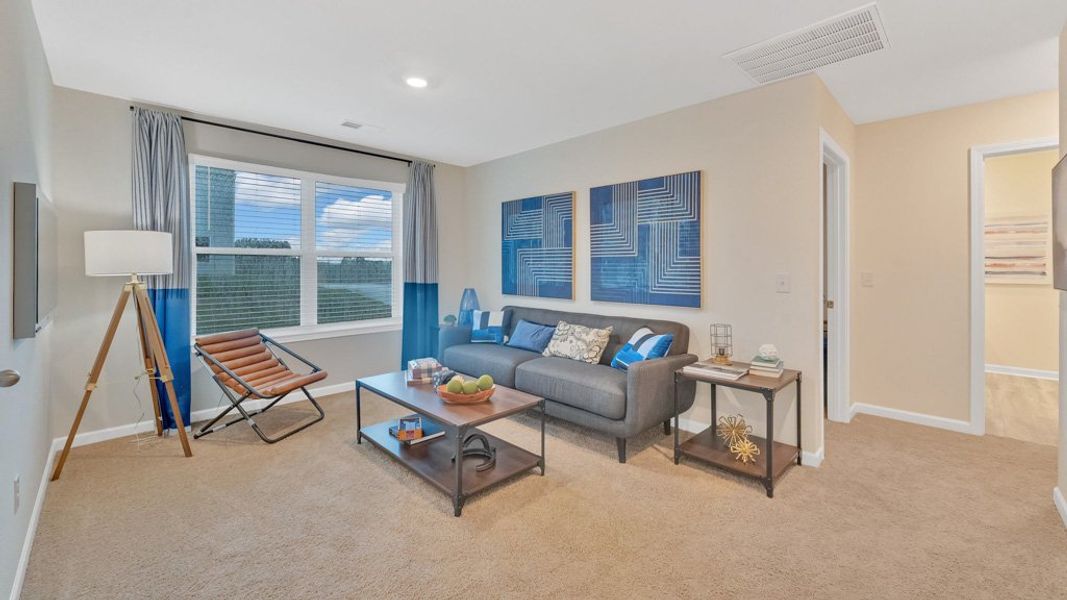 Furnished interior in a model home at Magnolia Ridge in Blountville (Image 15). Furnished interior in a model home at Magnolia Ridge in Blountville (Image 15).