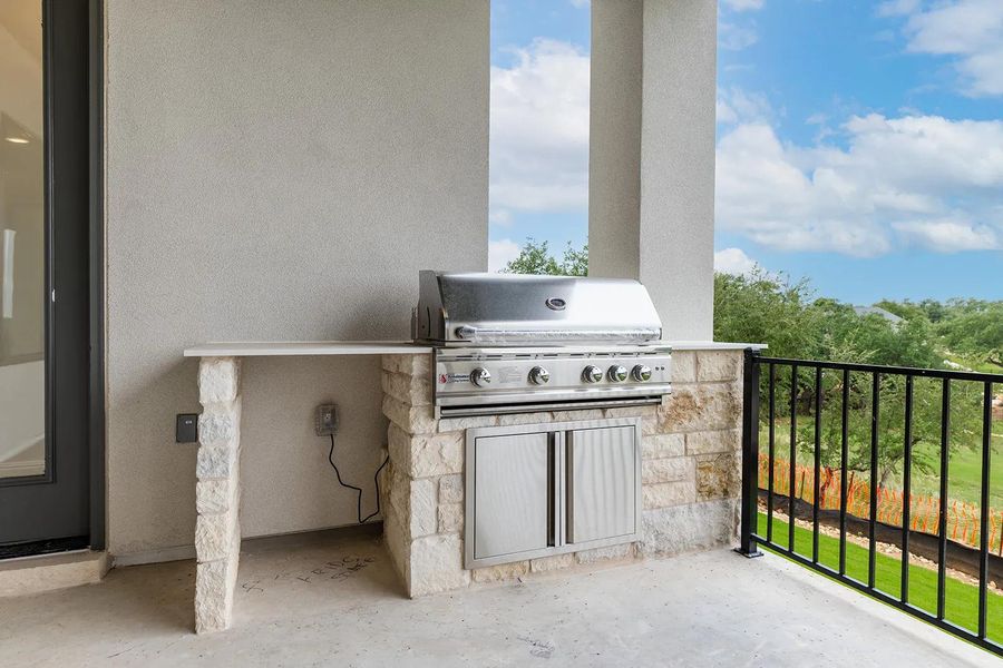 Danielle B Outdoor living area