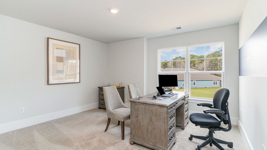 Furnished interior in a model home at Old Chapin Reserve in Lexington (Image 27). Furnished interior in a model home at Old Chapin Reserve in Lexington (Image 27).