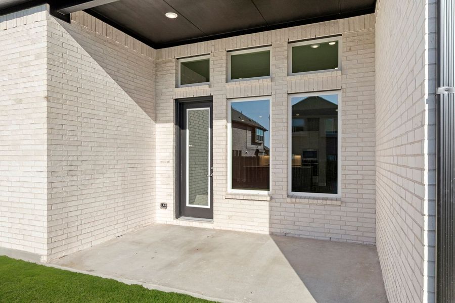 Exterior details of a home in West Crossing, Anna (Image 6). Exterior details of a home in West Crossing, Anna (Image 6).